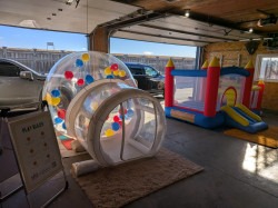 shared20image2045 1742677555 7-ft Bubble House and Enclosed Ball Pit Bounce House