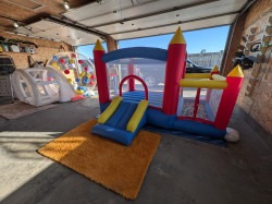 7-ft Bubble House and Enclosed Ball Pit Bounce House