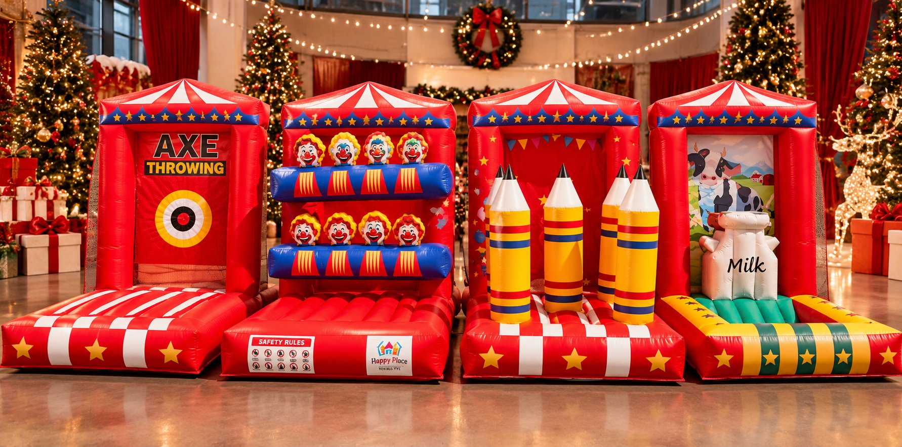 Carnival games for Christmas parties